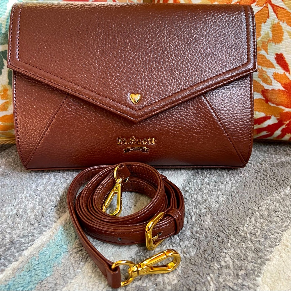 St. Scott London love letter crossbody bag